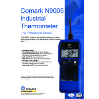 Comark N9005 Industrial Thermometer - Datasheet