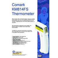 Comark KM814FS Infrared Food Thermometer - Datasheet