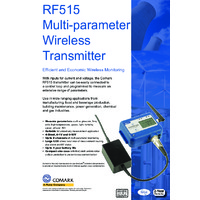 Comark RF515 Multi-Parameter Wireless Transmitter - Datasheet