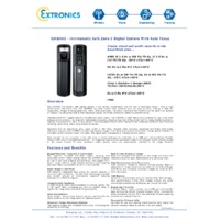 Extronics iCAM502 Intrinsically Safe Digital Camera - Datasheet