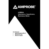 Amprobe LCR55A Handheld Component Tester - User Manual