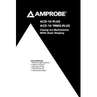 Amprobe ACD-14 PLUS Clamp Meter - User Manual