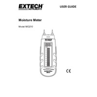 Extech MO210 Pocket Moisture Meter - User Manual