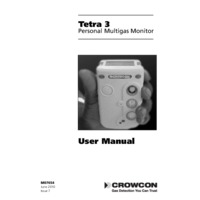 Crowcon Tetra 3 Multigas Personal Monitor - User Manual