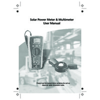 DiLog SL102 Advanced Irradiance Meter - User Manual