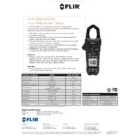 FLIR CM83 Power Clamp Meter - Datasheet