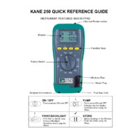 Kane 250 Flue Gas Analyser - Quick Guide