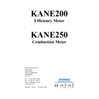Kane 250 Flue Gas Analyser - User Manual