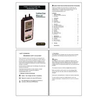 Martindale PM85 Differential Manometer - User Manual