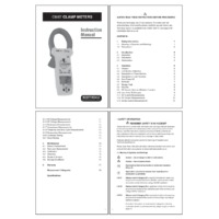 Martindale CM87 Clamp Meter - User Manual