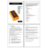 Martindale PD710 Proving Unit - User Manual