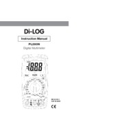 DiLog PL280N Digital Multimeter - Instruction Manual