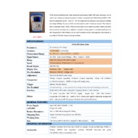 Applent AT525 Handheld Battery Meter - Datasheet