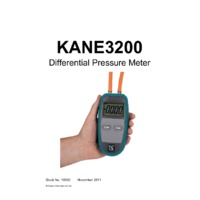 Kane 3200 Pressure Meter - User Manual
