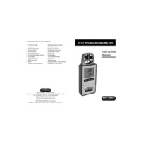 Martindale AV85 Hygro-Anemometer - Instruction Manual