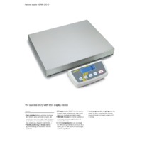 Kern DE Parcel Scales - Brochure