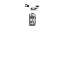 TPI 505L Tachometer - User Manual