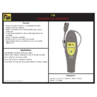 TPI 719 Combustible Gas Leak Detector - Datasheet