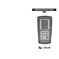 TPI 709R Combustion Analyser - Instruction Manual