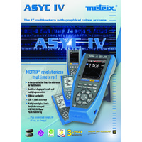 Chauvin Arnoux MTX3290 Metrix Digital Multimeter - Datasheet
