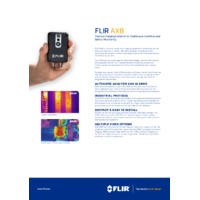 FLIR AX8 Temperature Sensor - Datasheet