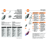Testo 317-1 Flue Gas Spillage Detector - User Manual