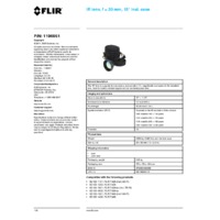 FLIR 1196961 Thermal Camera Lens - Datasheet