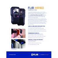 FLIR MR160 Imaging Moisture Meter - Datasheet