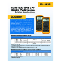 Fluke 87V Industrial Digital Multimeter