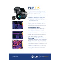 FLIR T1020 Thermal Camera - Datasheet