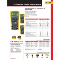 Fluke 175 Digital Multimeter - Datasheet
