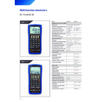 Sika EC10 Multifunctional Temperature Calibrator - Datasheet