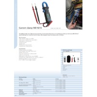 Metrel MD9210 Mini Clamp Meter - Datasheet