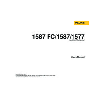 Fluke 1587 FC Insulation Multimeter - User Manual
