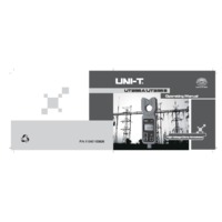 UNI-T UT255B High Voltage Clamp Ammeter - User Manual