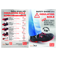 CATU MV-223 High Cut Insulated Sole Safety Shoes - Datasheet