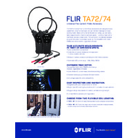 FLIR TA72 Universal Flexible Current Probe - Datasheet