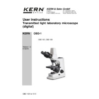 Kern OBD Compound Microscope - User Manual