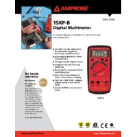 Amprobe 15XP-B Compact Multimeter - Datasheet