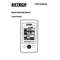 Extech EMF450 Multi-Field EMF Meter - User Manual