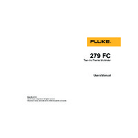Fluke 279 FC True RMS Thermal Multimeter - User Manual
