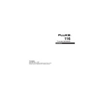Fluke 116 Digital Multimeter - User Manual