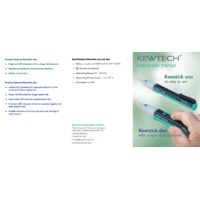 Kewtech Kewstick Uno Voltage Detector - User Manual
