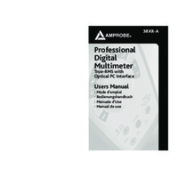 Amprobe 38XR-A Digital Multimeter - User Manual