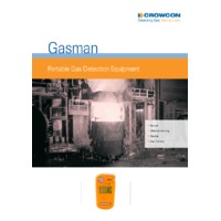 Crowcon Gasman Portable Gas Detector - Datasheet