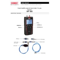 KIMO MP130 Micro Manometer - User Manual
