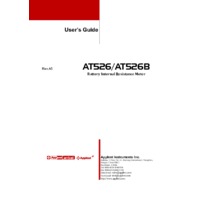 Applent AT526B AC Resistance Meter - User Manual