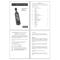 Martindale SP79 Sound Meter - User Manual