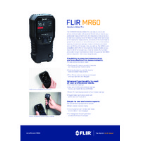 FLIR MR60 Moisture Meter - Datasheet