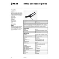FLIR MR09 Baseboard Moisture Probe - Datasheet